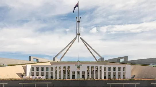 El parlamento australiano, en la ciudad de Canberra El parlamento australiano, en la ciudad de Canberra