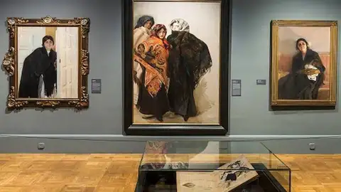 Sorolla en negro. Exposición Sorolla en negro. Exposición