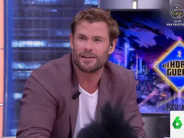 Chris Hemsworth confiesa a Pablo Motos cómo son las reuniones con la familia de Elsa Pataky
