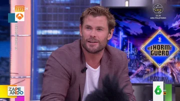 Chris Hemsworth confiesa a Pablo Motos cómo son las reuniones con la familia de Elsa Pataky