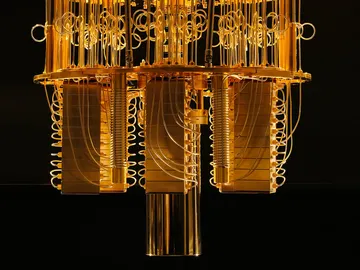 Detalle del ordenadores cuántico IBM Q Detalle del ordenadores cuántico IBM Q