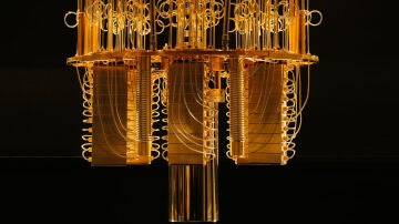 Detalle del ordenadores cu&aacute;ntico IBM Q