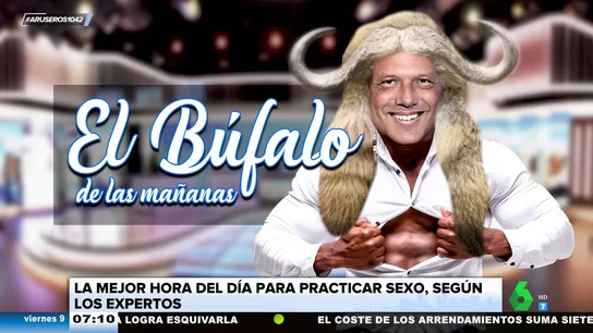 La reacción de Alfonso Arús al saber qué hora es la mejor para practicar sexo: "Sale el búfalo de las mañanas" La reacción de Alfonso Arús al saber qué hora es la mejor para practicar sexo: "Sale el búfalo de las mañanas"