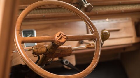 Citroën 2CV de madera