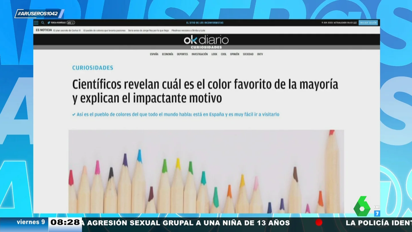 ¿Azul, amarillo, rosa...? Este es el color favorito de la mayoría de las personas ¿Azul, amarillo, rosa...? Este es el color favorito de la mayoría de las personas