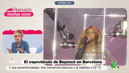 Cristina Pardo reacciona a las excentricidades de Beyonce Cristina Pardo reacciona a las excentricidades de Beyonce