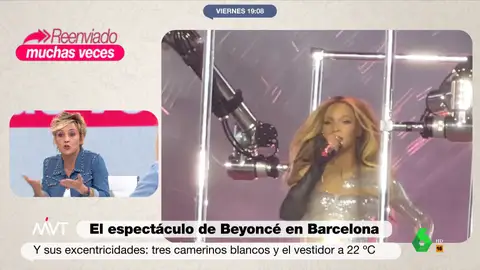 Cristina Pardo reacciona a las excentricidades de Beyonce