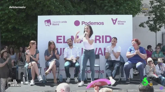Vídeo manipulado - El trabalenguas de Ione Belarra en pleno mitin de Podemos Vídeo manipulado - El trabalenguas de Ione Belarra en pleno mitin de Podemos