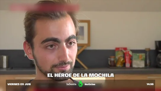 El héroe de la mochila en Francia, Henri El héroe de la mochila en Francia, Henri