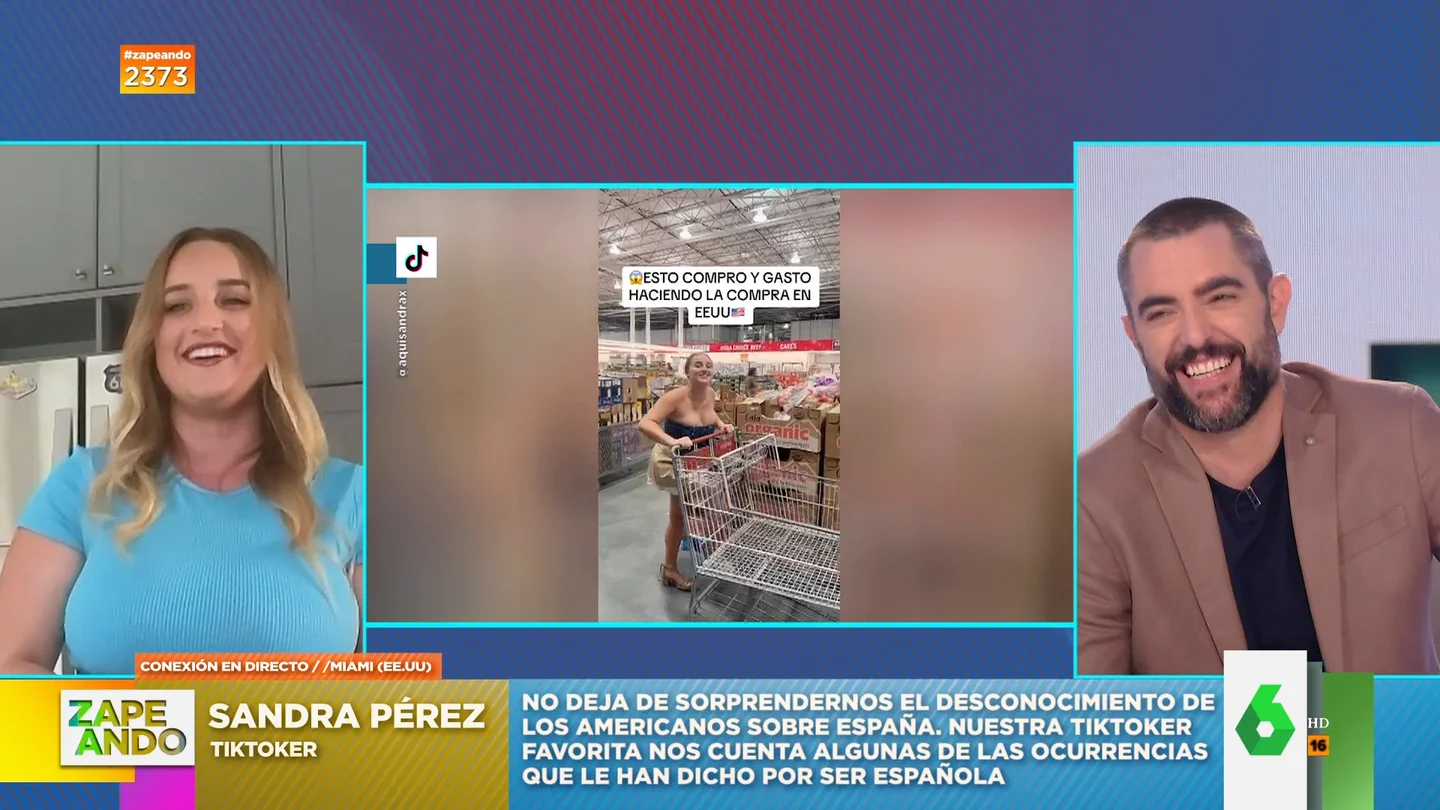 Sandra alucina con el desconocimiento de los americanos sobre España: "Me preguntaron cómo aparcamos los toros" Sandra alucina con el desconocimiento de los americanos sobre España: "Me preguntaron cómo aparcamos los toros"