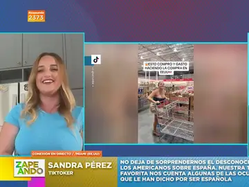 Sandra alucina con el desconocimiento de los americanos sobre España: &quot;Me preguntaron cómo aparcamos los toros&quot;