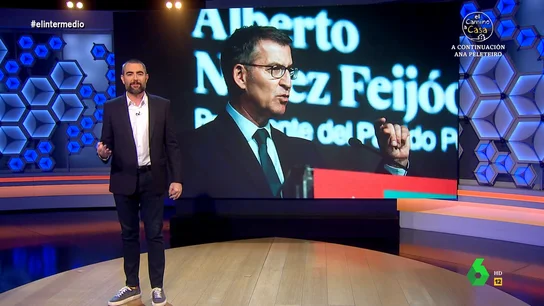 Dani Mateo sobre la inspiración de Feijóo en su última cita: "La pones debajo de una foto de Gandhi y creo que ha sido él" Dani Mateo sobre la inspiración de Feijóo en su última cita: "La pones debajo de una foto de Gandhi y creo que ha sido él"
