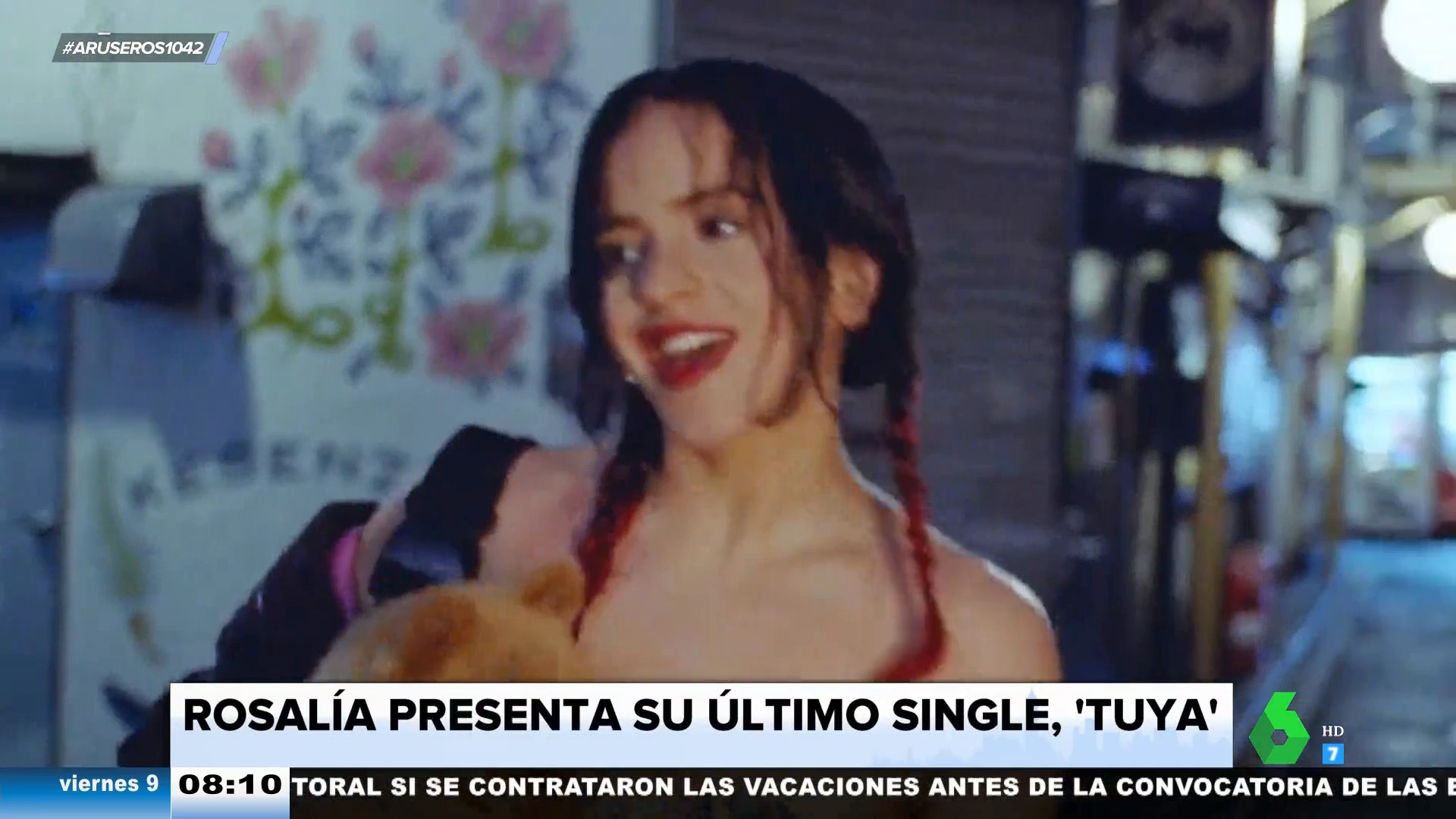 Rosalía estrena 'Tuya', canción que le estaría dedicando a una