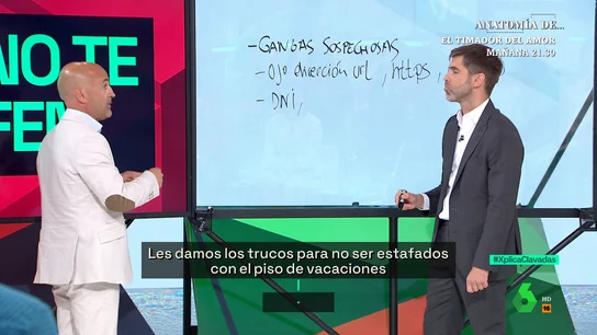 Cómo evitar las estafas al buscar alojamiento turístico: un experto ofrece las claves para pasar unas vacaciones tranquilas Cómo evitar las estafas al buscar alojamiento turístico: un experto ofrece las claves para pasar unas vacaciones tranquilas