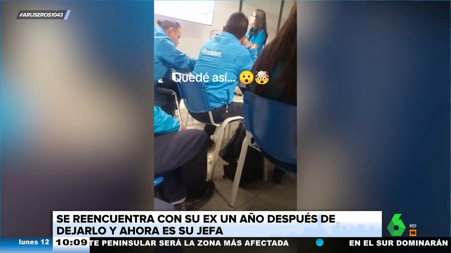 Se reencuentra con su exnovia un año después de terminar la relación y ahora es su jefa Se reencuentra con su exnovia un año después de terminar la relación y ahora es su jefa