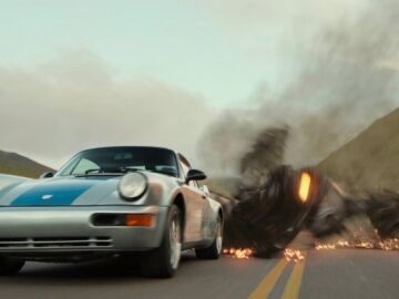 El Porsche 911 Carrera RS 3.8 se convierte en un 'autobot' en la nueva película de Transformers 