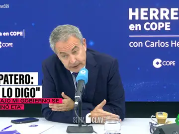  Zapatero y su &quot;sí lo digo&quot; sobre el fin de ETA: &quot;Bajo mi Gobierno se terminó, se entregó y se rindió ETA&quot;