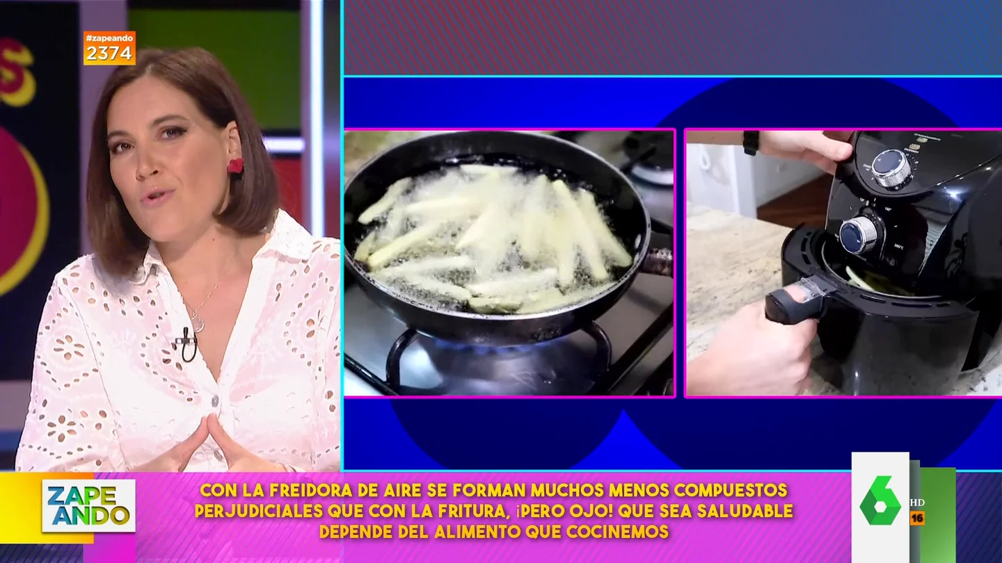 ¿Son más sanas las patatas fritas hechas con la freidora de aire que en la sartén? ¿Son más sanas las patatas fritas hechas con la freidora de aire que en la sartén?