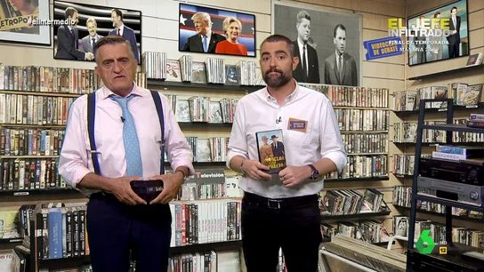 De 'La niña de tu mente' a 'Con cejas y a lo loco': Wyoming y Dani Mateo repasan los cásicos de los debates electorales De 'La niña de tu mente' a 'Con cejas y a lo loco': Wyoming y Dani Mateo repasan los cásicos de los debates electorales