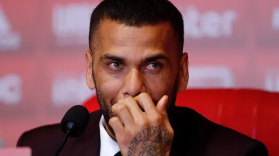 Imagen de archivo del exjugador del Barcelona Dani Alves Imagen de archivo del exjugador del Barcelona Dani Alves