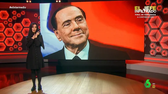 Cristina Gallego repasa las 'virtudes' de Berlusconi: "Deberían hacerle un monumento aunque tardarían, llevaba más pintura que la Capilla Sixtina" Cristina Gallego repasa las 'virtudes' de Berlusconi: "Deberían hacerle un monumento aunque tardarían, llevaba más pintura que la Capilla Sixtina"