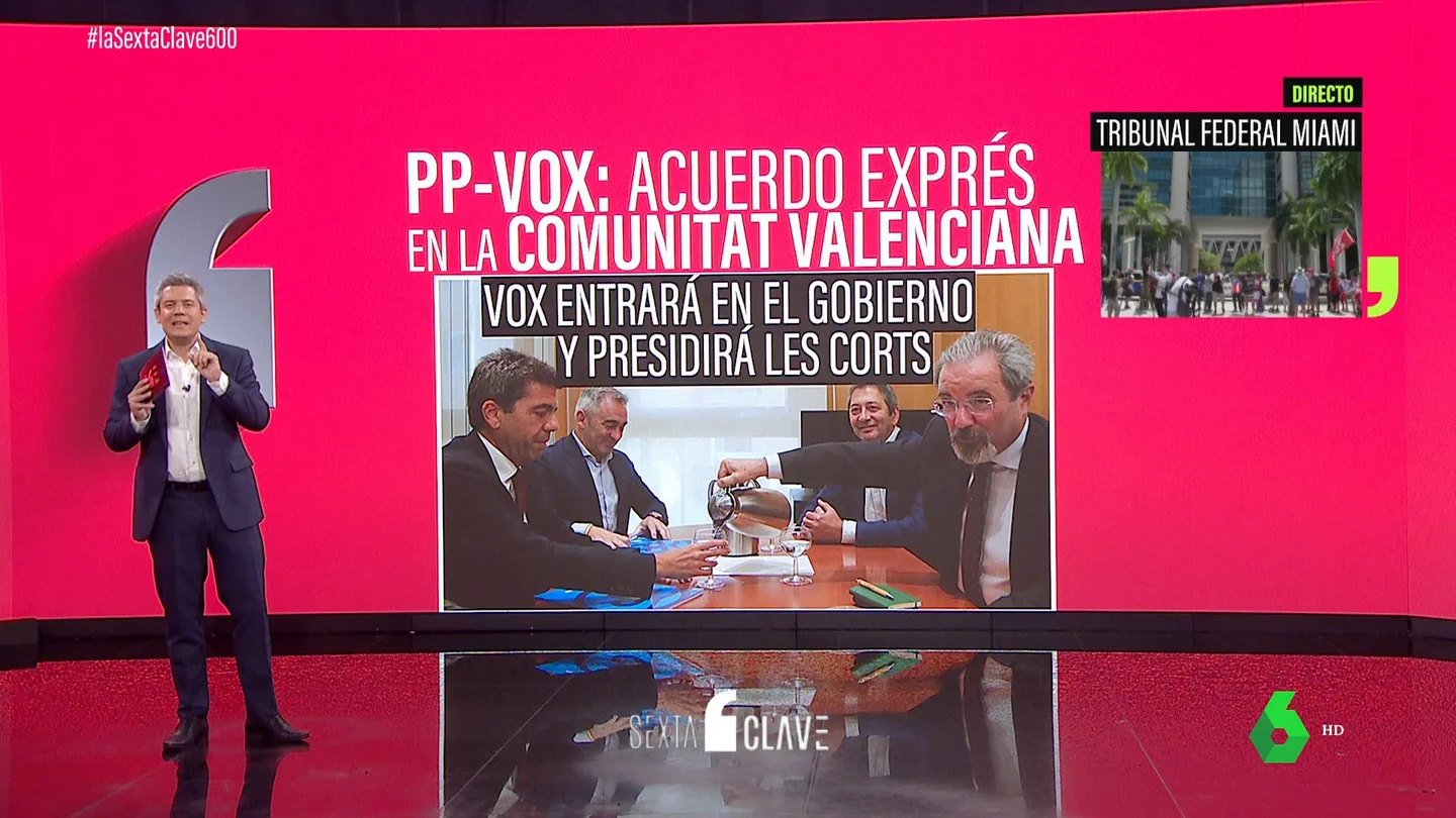 PP-Vox, acuerdo en la Comunitat Valenciana PP-Vox, acuerdo en la Comunitat Valenciana
