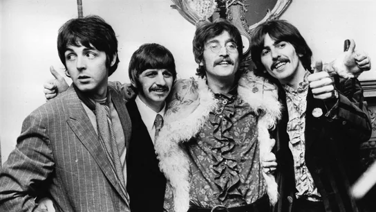 Fotografía de el grupo de música 'The Beatles' Fotografía de el grupo de música 'The Beatles'