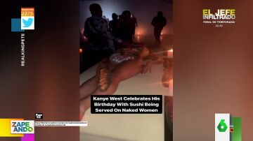"No da puntada sin hilo": la peculiar celebración de cumpleaños de Kanye West con toda su familia