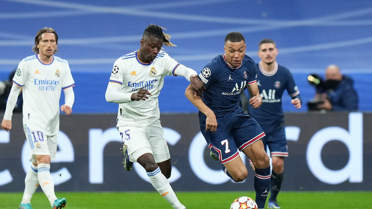 Camavinga y Mbappé Camavinga y Mbappé