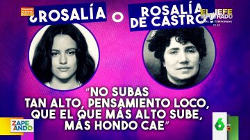 Rosalía o Rosalía de Castro: ¿consigues adivinar a quién pertenecen estas frases?