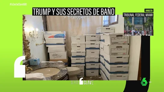 Un salón de baile, un despacho y hasta un baño: todos las estancias por las que Trump paseó los documentos secretos Un salón de baile, un despacho y hasta un baño: todos las estancias por las que Trump paseó los documentos secretos