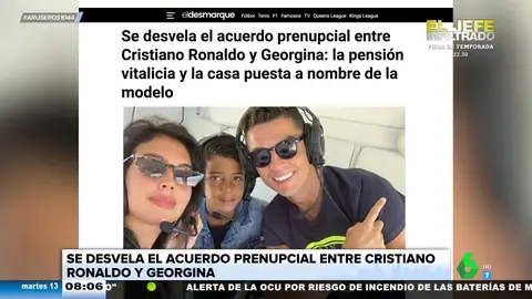 Este sería el acuerdo prenupcial de Cristiano Ronaldo y Georgina Rodríguez