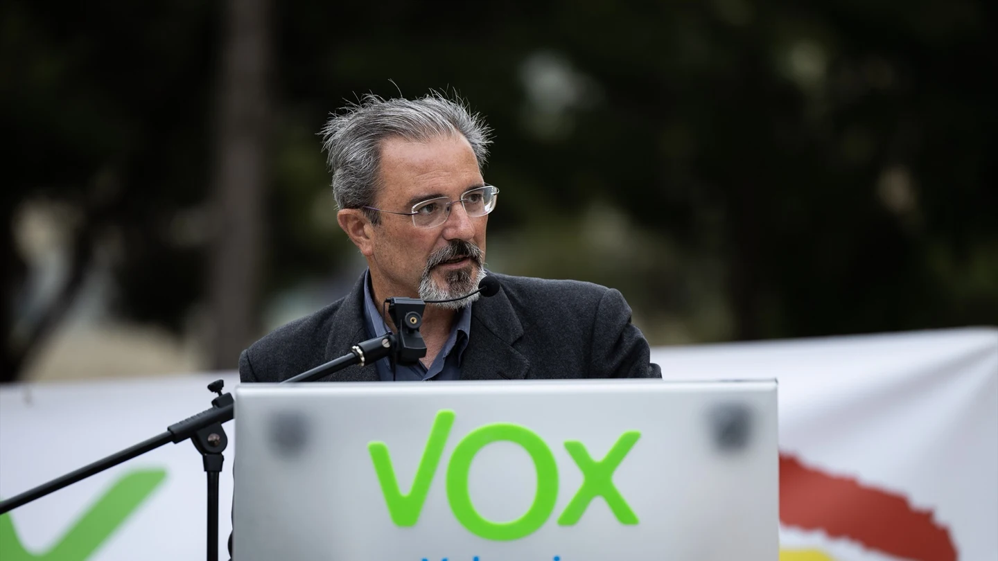 Carlos Flores, cabeza de lista de Vox por Valencia Carlos Flores, cabeza de lista de Vox por Valencia