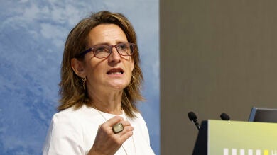 La ministra para la Transici&oacute;n Ecol&oacute;gica, Teresa Ribera/ EFE/ Chema Moya