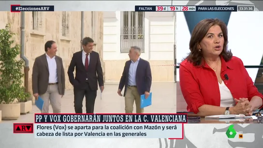 La reflexión de Lucía Méndez sobre PP y Vox: "Este tipo de pactos ya no penalizan electoralmente al PP" La reflexión de Lucía Méndez sobre PP y Vox: "Este tipo de pactos ya no penalizan electoralmente al PP"