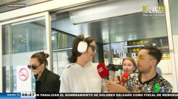 Victoria Federica sorprende al hablar con los reporteros tras coincidir con Demi Moore en Estocolmo