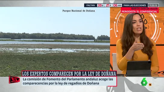 Marta García Aller afirma que "habrá muchos más conflictos" tras Doñana porque "no hay agua para todo el mundo" Marta García Aller afirma que "habrá muchos más conflictos" tras Doñana porque "no hay agua para todo el mundo"