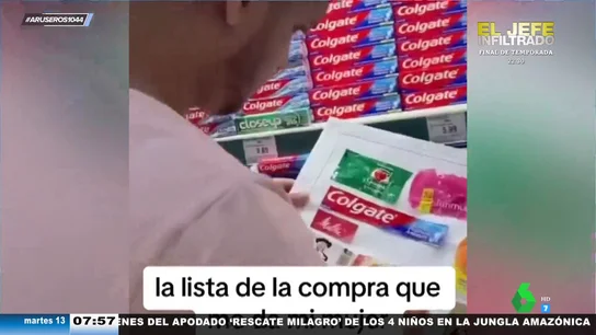 La peculiar lista de la compra que una mujer elabora para que su marido no se equivoque en el supermercado La peculiar lista de la compra que una mujer elabora para que su marido no se equivoque en el supermercado