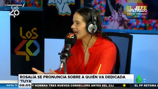 Rosalía responde al "salseo" por la letra de 'Tuya': ¿a quién va dirigida? ¿está basada en hechos reales? Rosalía responde al "salseo" por la letra de 'Tuya': ¿a quién va dirigida? ¿está basada en hechos reales?