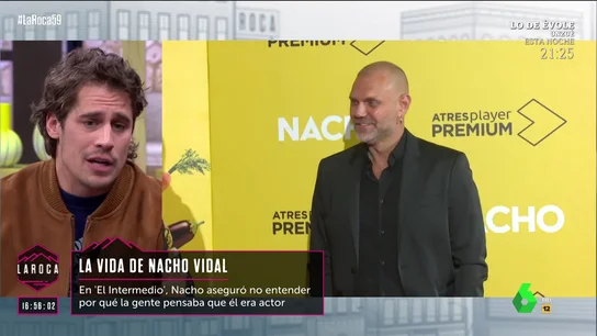 Así fue la relación de Martiño Rivas con Nacho Vidal Martiño Rivas confiesa en esta entrevista de 'La Roca' cómo fue su relación con Nacho Vidal para dar vida al personaje en la ficción de ATRESplayer: "Curiosamente hablé más con él después de la serie".