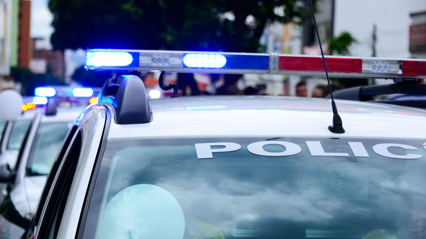 Imagen coche de Policía. Imagen coche de Policía.