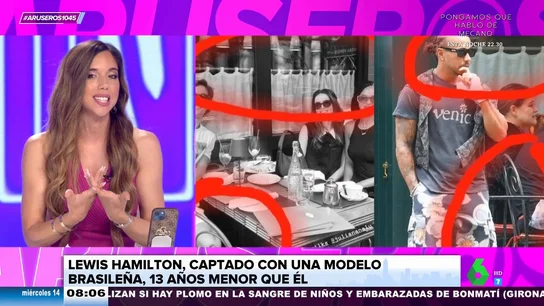 Hamilton, pillado con una modelo 13 años menor que él tras los rumores de relación con Shakira Hamilton, pillado con una modelo 13 años menor que él tras los rumores de relación con Shakira