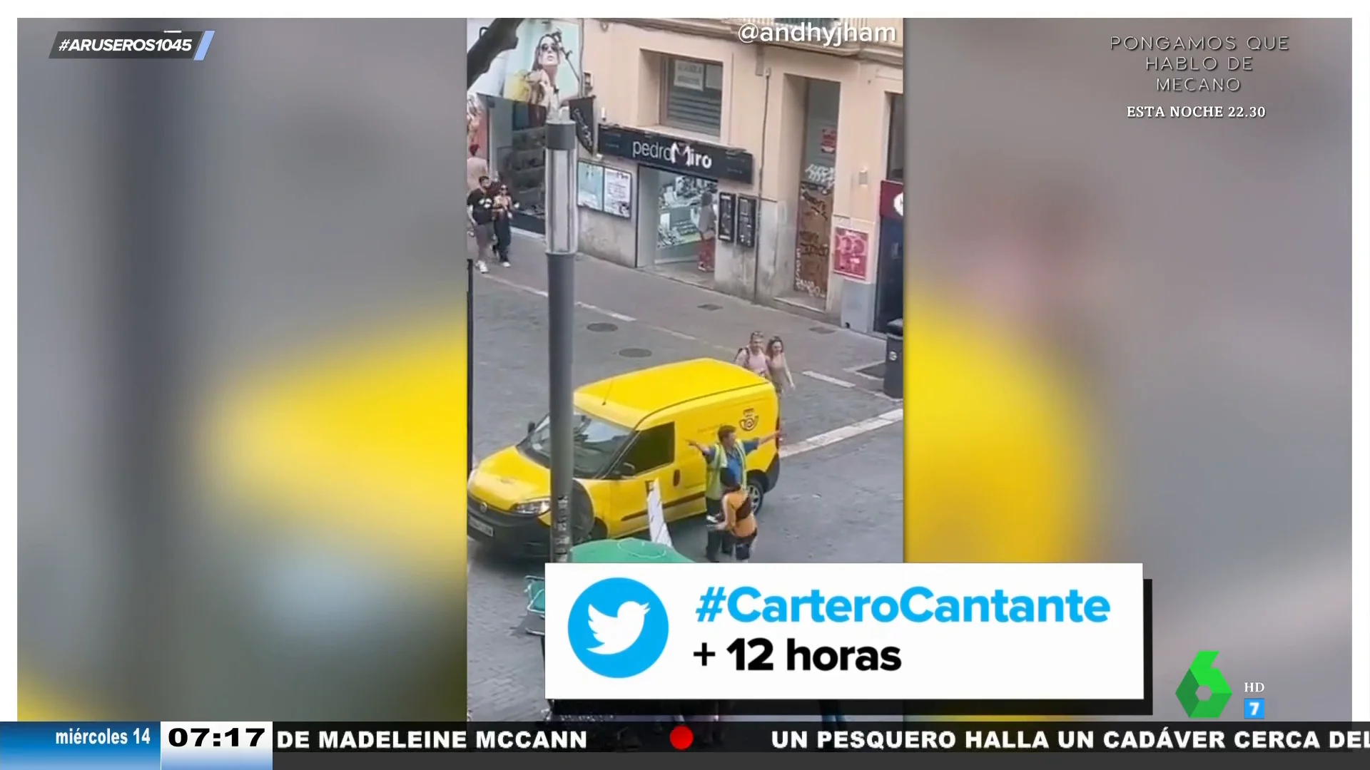 El cartero cantante que se ha convertido en viral por animar a todo el vecindario mientras entrega las cartas