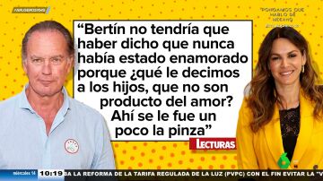 Lluvia de zascas de Fabiola Martínez a Bertín Osborne: "Se le fue la pinza"