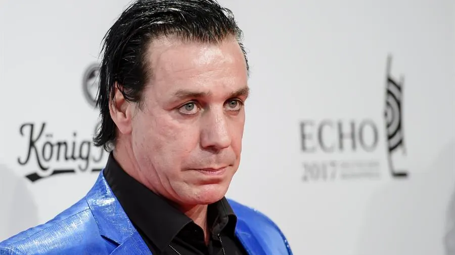 Till Lindemann, cantante de Rammstein.