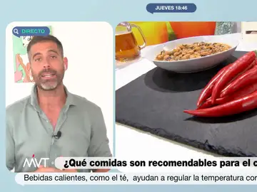 La sorprendente recomendación de Pablo Ojeda sobre comer comidas calientes y picantes en verano