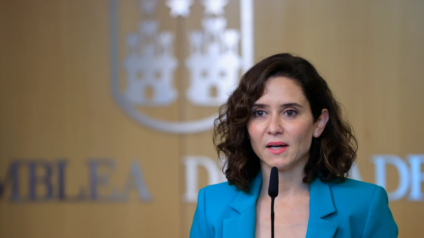 La presidenta de la Comunidad de Madrid en funciones, Isabel Díaz Ayuso La presidenta de la Comunidad de Madrid en funciones, Isabel Díaz Ayuso