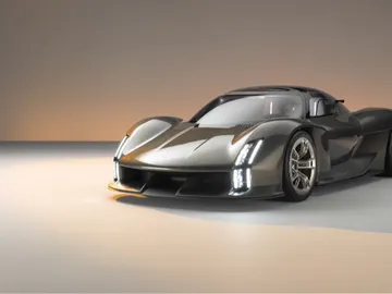 El escudo modernizado de la marca se verá por primera vez en este hypercar El escudo modernizado de la marca se verá por primera vez en este hypercar