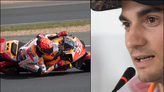 Marc Márquez y Dani Pedrosa Marc Márquez y Dani Pedrosa