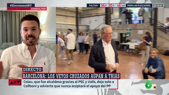 Nacho Corredor, tajante: "No será culpa del PP que haya un alcalde de derechas en Barcelona, sino de Ada Colau" Nacho Corredor, tajante: "No será culpa del PP que haya un alcalde de derechas en Barcelona, sino de Ada Colau"